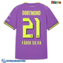 Fotballdrakt Herre Borussia Dortmund Fabio Silva #21 Tredjedrakt 2026-27 Kortermet